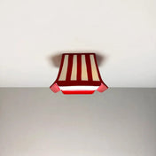 Striped ceramic vintage LED ceiling light for kids | MAHOL