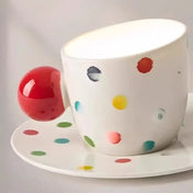 LED polka-dot cup statement ceiling light | BUGANE
