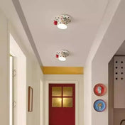 LED polka-dot cup statement ceiling light | BUGANE
