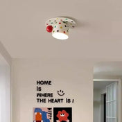 LED polka-dot cup statement ceiling light | BUGANE