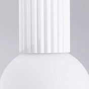 White LED design ceiling light IP44 | TOGUFU