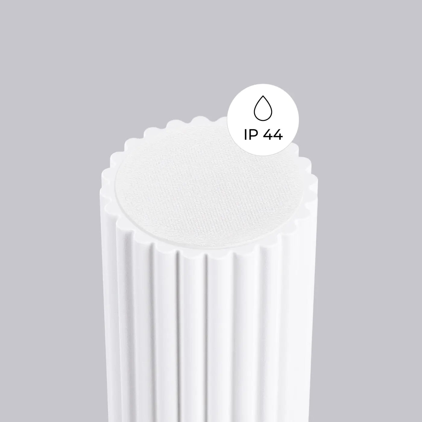 White LED design ceiling light IP44 | TOGUFU