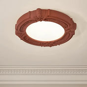 Vintage style metal and resin LED ceiling light | LOKIKER