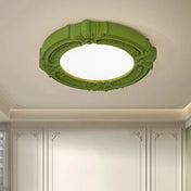 Vintage style metal and resin LED ceiling light | LOKIKER