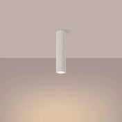 Minimalist beige aluminium LED ceiling light | HENUNIK