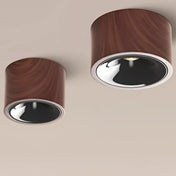 Modern aluminium LED ceiling light | RIBEMUR