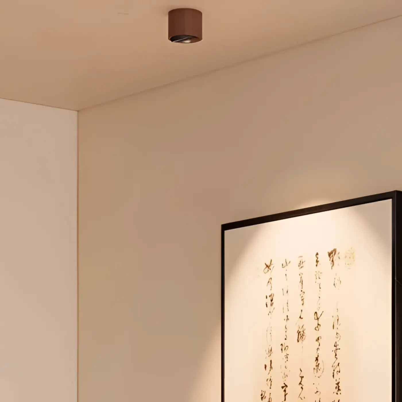 Modern aluminium LED ceiling light | RIBEMUR