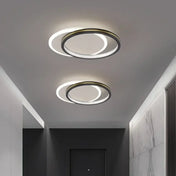 Black or gold LED ceiling light in various shapes | KEGATE