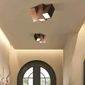 Modern adjustable wood LED ceiling light | ZOSUMU