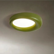 Colourful LED design clean curves ceiling light | VOLUKA