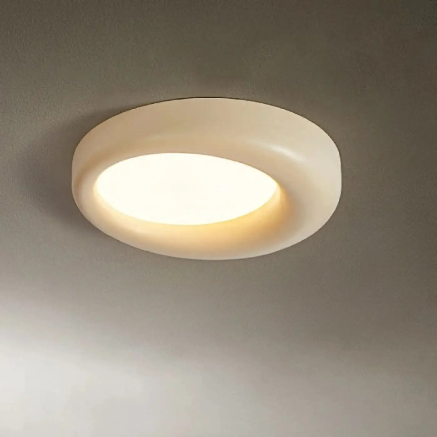 Colourful LED design clean curves ceiling light | VOLUKA