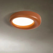 Colourful LED design clean curves ceiling light | VOLUKA