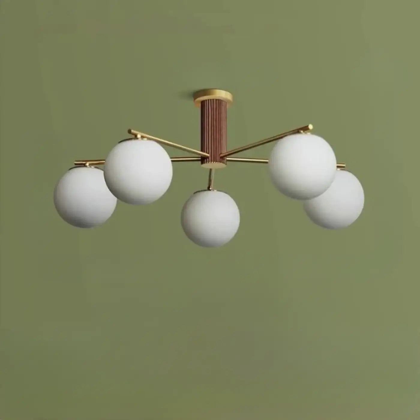 Glass and metal Scandinavian style ceiling light | FONOL