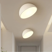 Rounded shell dimmable LED ceiling light | PELIK