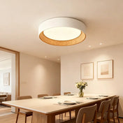 Wood white beige scandinavian ceiling light | TOHIS