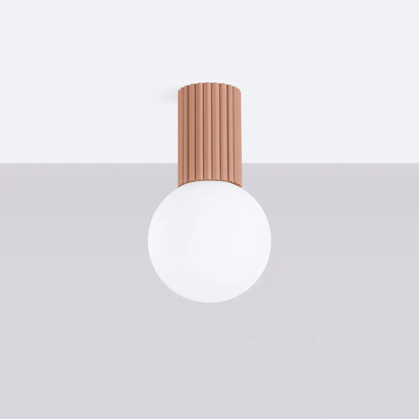 Mocha LED minimalist ceiling light IP44 | PEVUVE