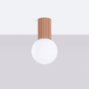 Mocha LED minimalist ceiling light IP44 | PEVUVE