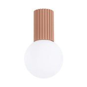 Mocha LED minimalist ceiling light IP44 | PEVUVE