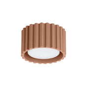 Minimalist mocha aluminium LED ceiling light | LOMOHA