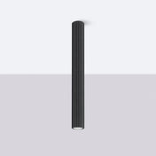 Black aluminium modern design LED ceiling light | KEGIGO