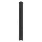 Black aluminium modern design LED ceiling light | KEGIGO