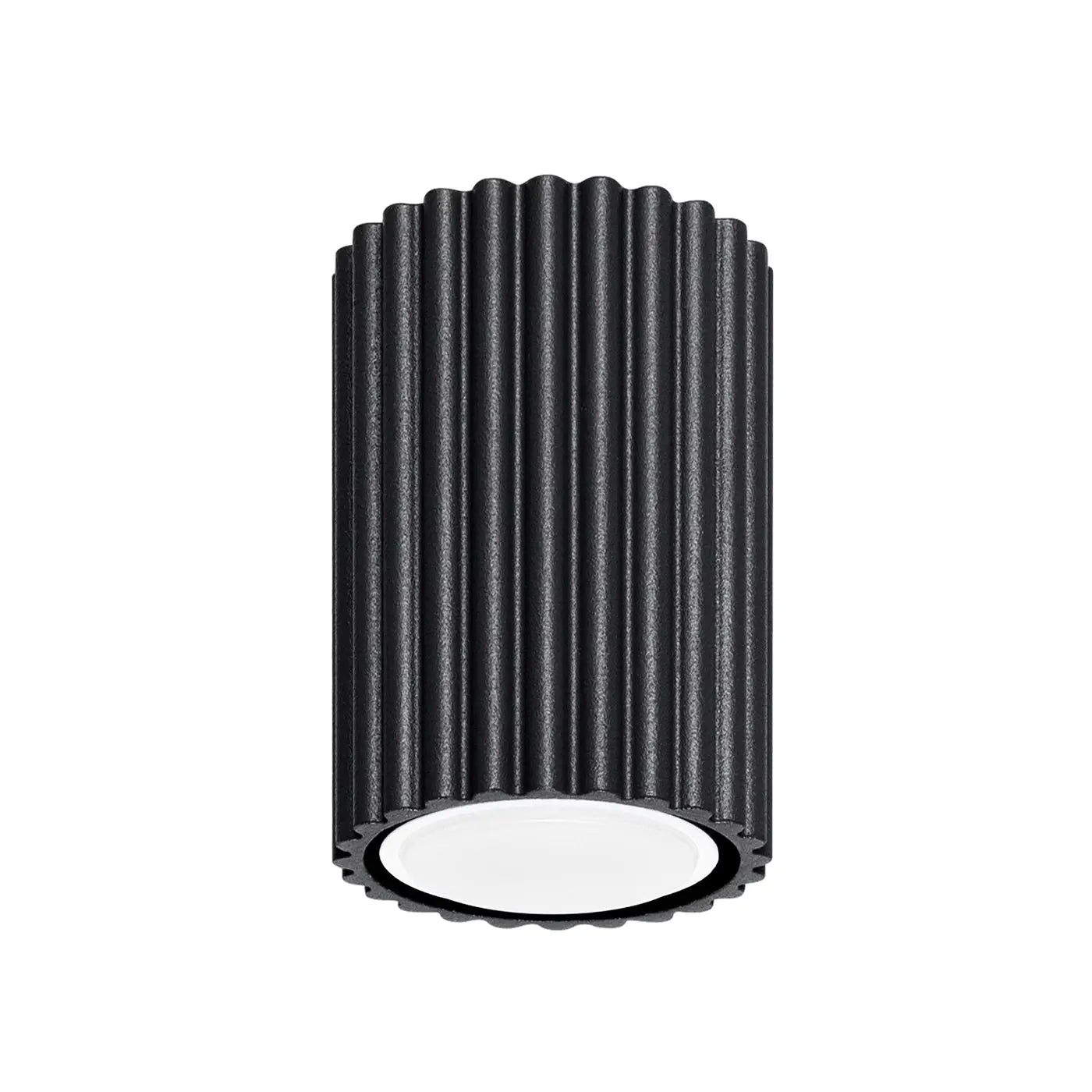 Scandinavian black minimalist LED ceiling light | DENASUK