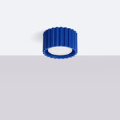Scandinavian ultramarine LED ceiling light | VEBIZI