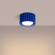 Scandinavian ultramarine LED ceiling light | VEBIZI