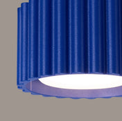 Scandinavian ultramarine LED ceiling light | VEBIZI