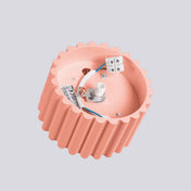 Modern minimalist peach LED ceiling light | HARER