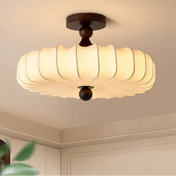 White brown LED wood japandi ceiling light | RARUS
