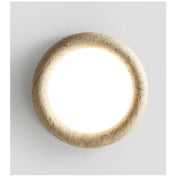 Modern Scandinavian beige LED ceiling light | NUGUK