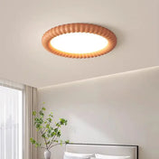 LED round fluted edge ceiling light 50 cm | DEBUPE
