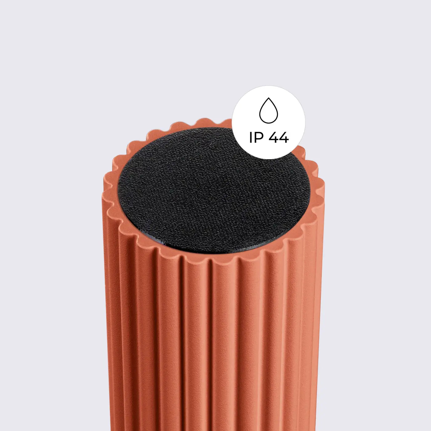 Ochre red LED design ceiling light IP44 | KEHE
