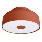 Modern ochre red LED ceiling light | MAGULU
