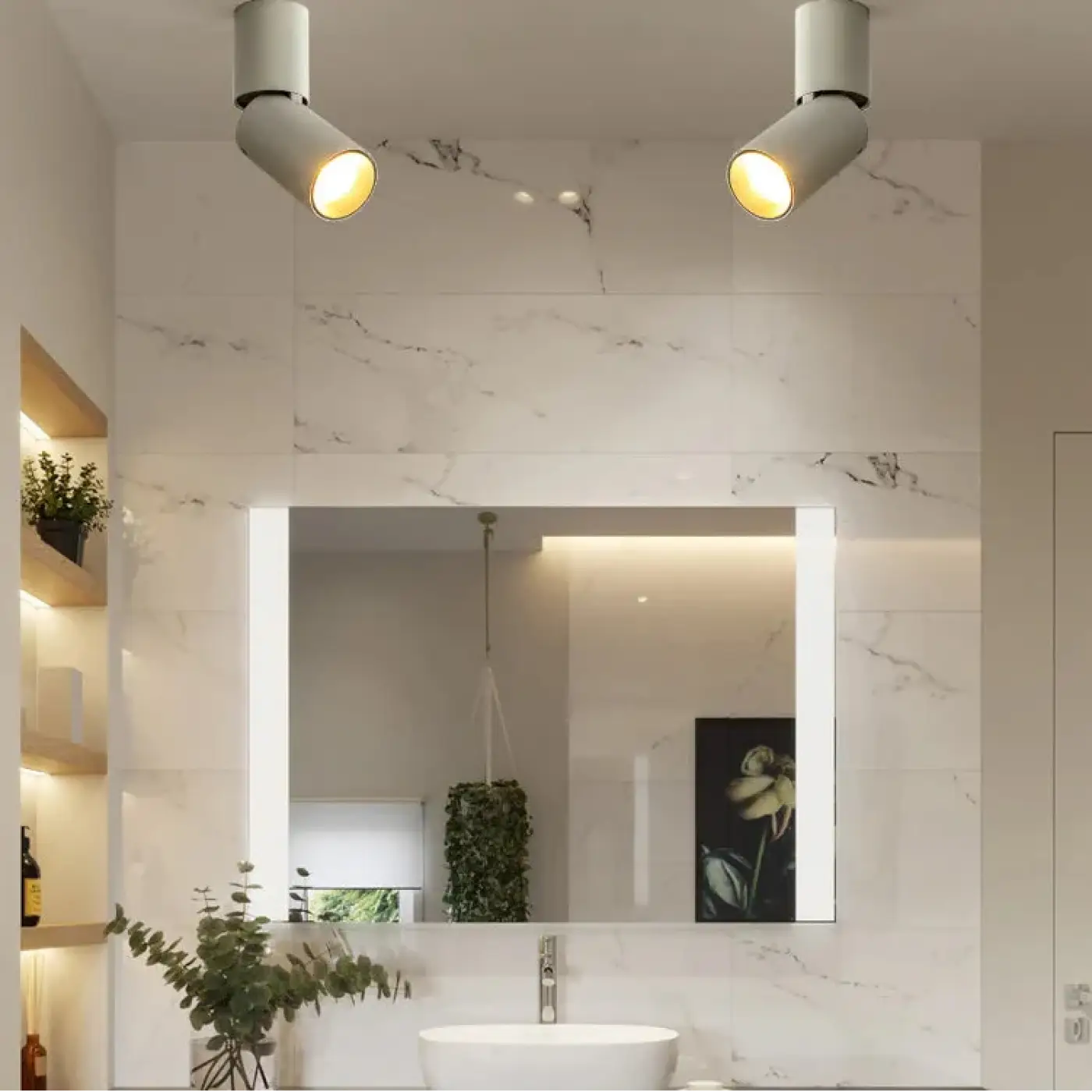 LED spot metal modern ceiling light | NONERO