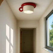 Colourful ceramic cup design LED ceiling light | TAZA