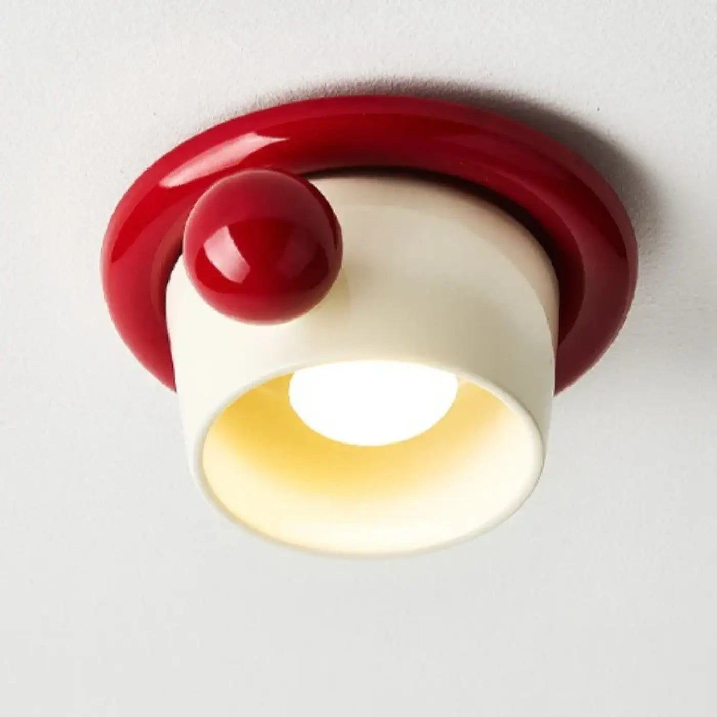 Colourful ceramic cup design LED ceiling light | TAZA