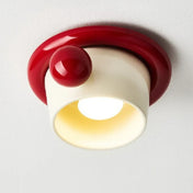 Colourful ceramic cup design LED ceiling light | TAZA