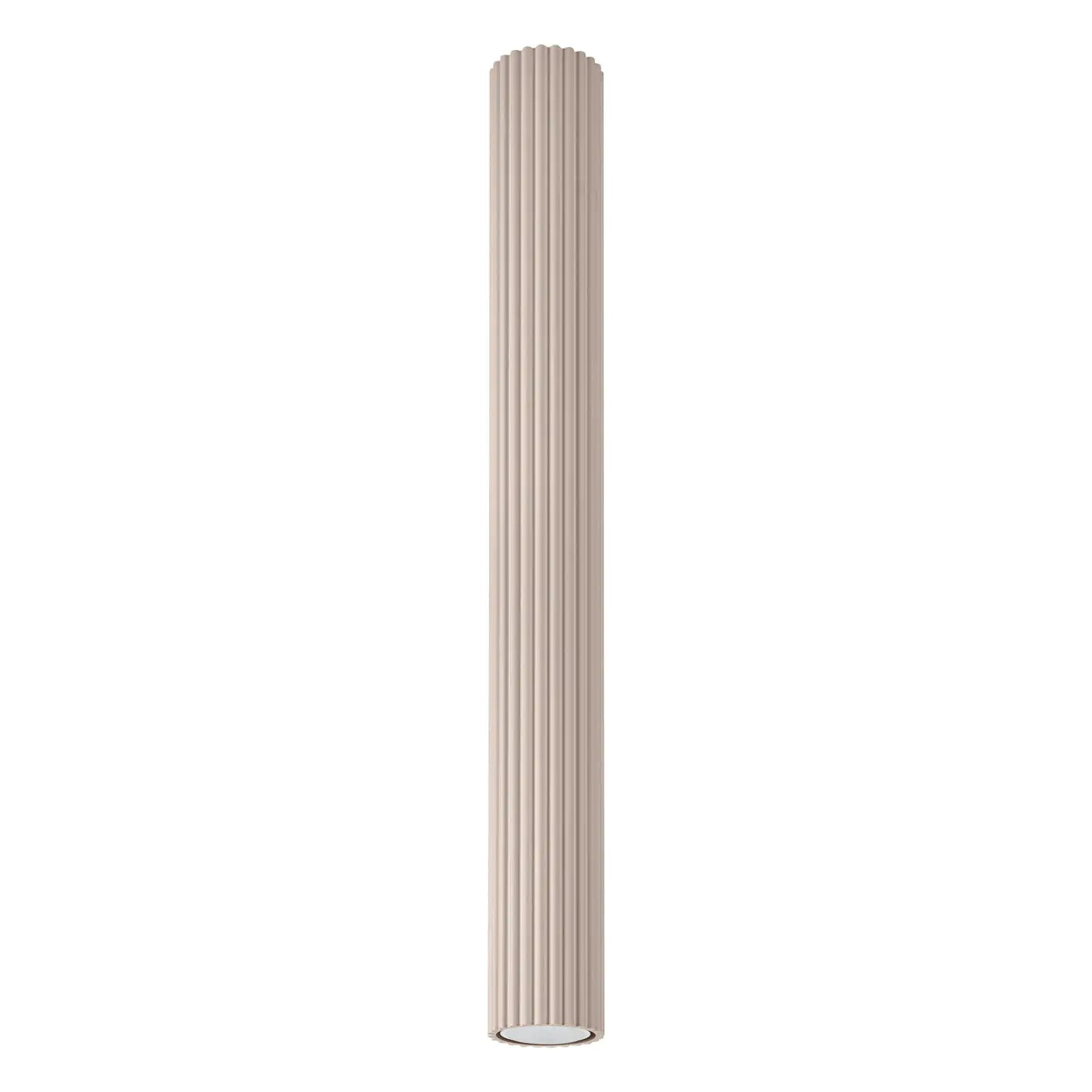 Taupe minimalist aluminium LED ceiling light | KABUR