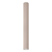 Taupe minimalist aluminium LED ceiling light | KABUR