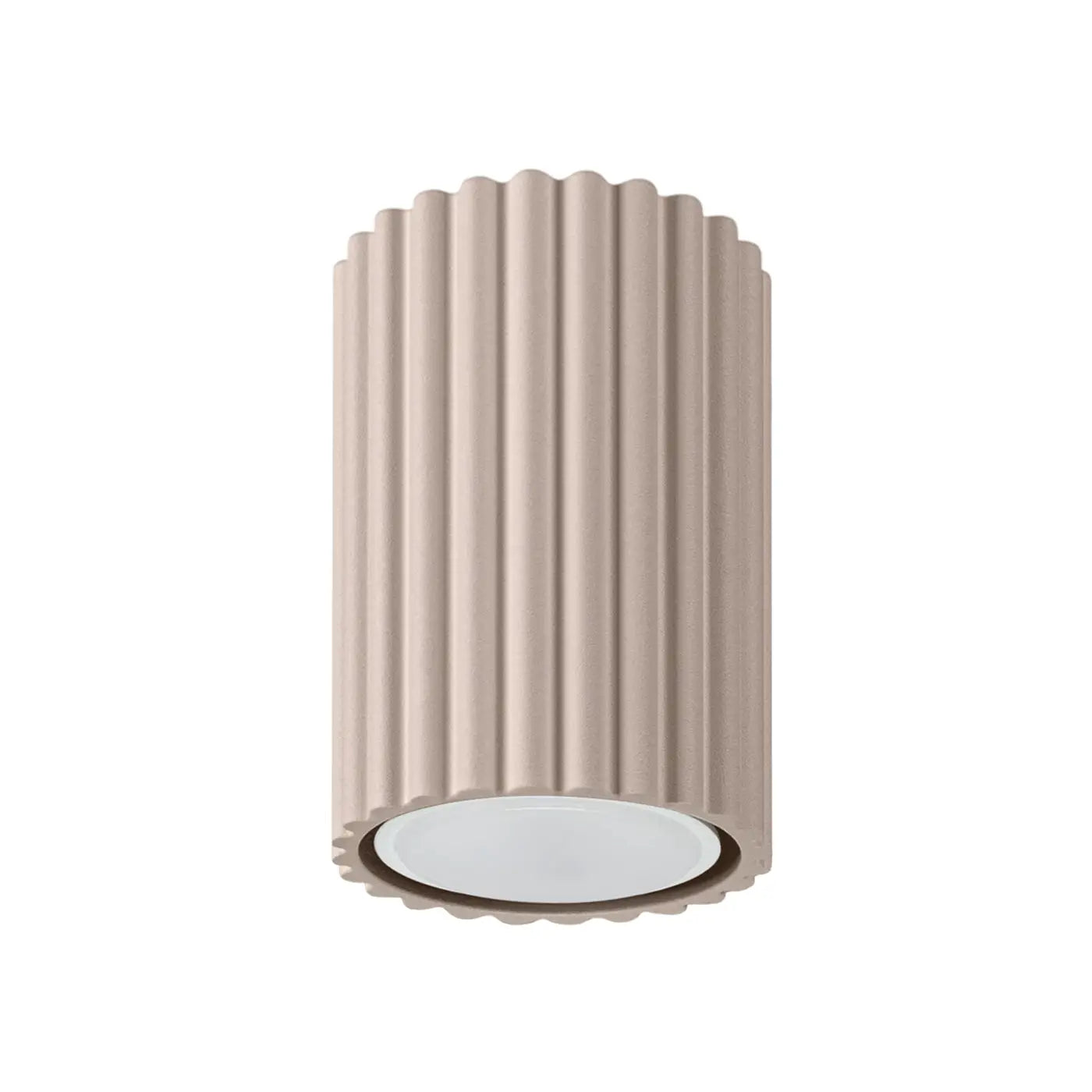 Scandinavian taupe minimalist LED ceiling light | HEHA