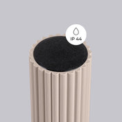 Taupe LED minimalist ceiling light IP44 | RUZOR