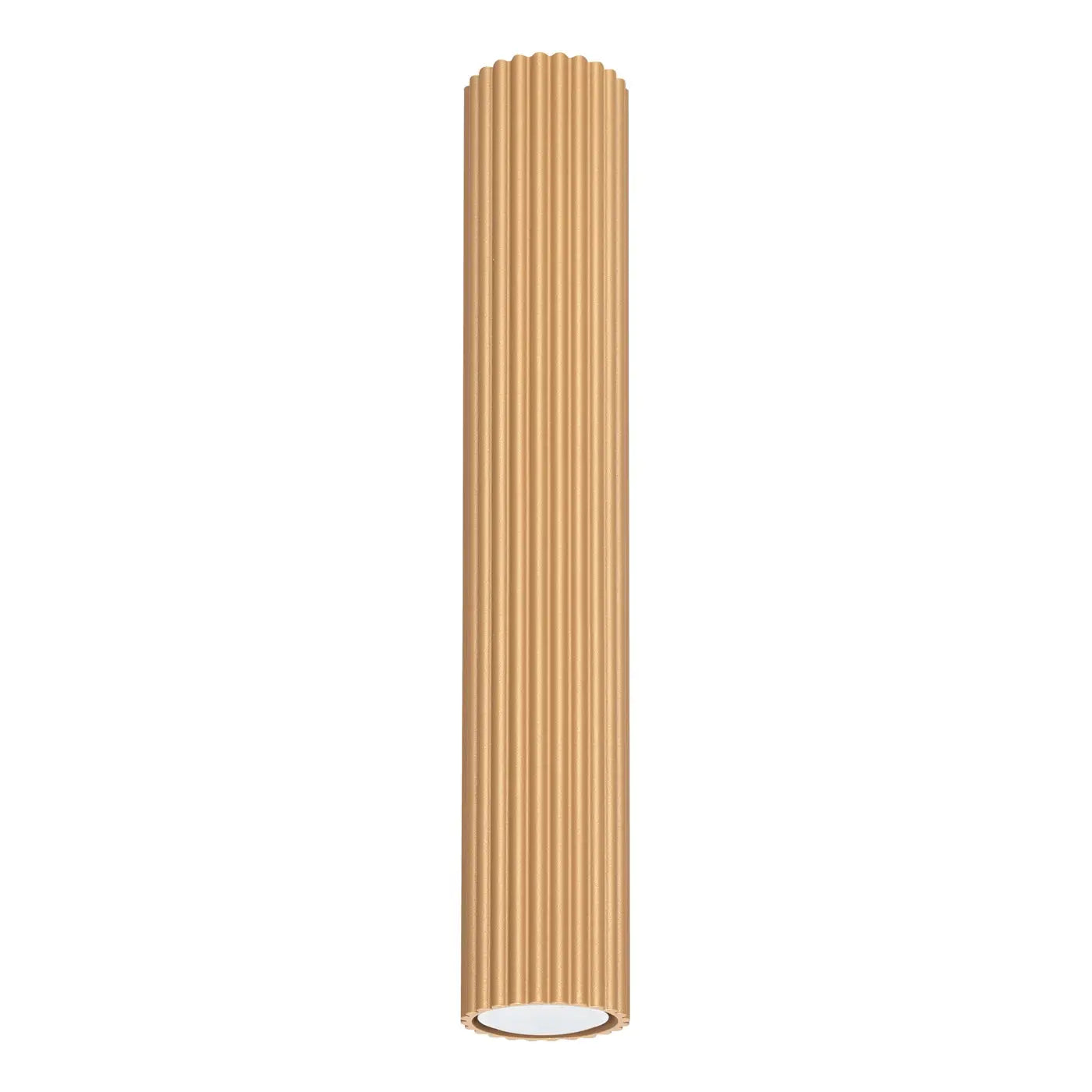 Modern gold aluminium LED ceiling light | VEKOS