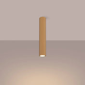 Modern gold aluminium LED ceiling light | VEKOS