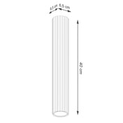 Modern gold aluminium LED ceiling light | VEKOS