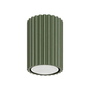 Scandinavian olive green LED ceiling light | BEDEZI