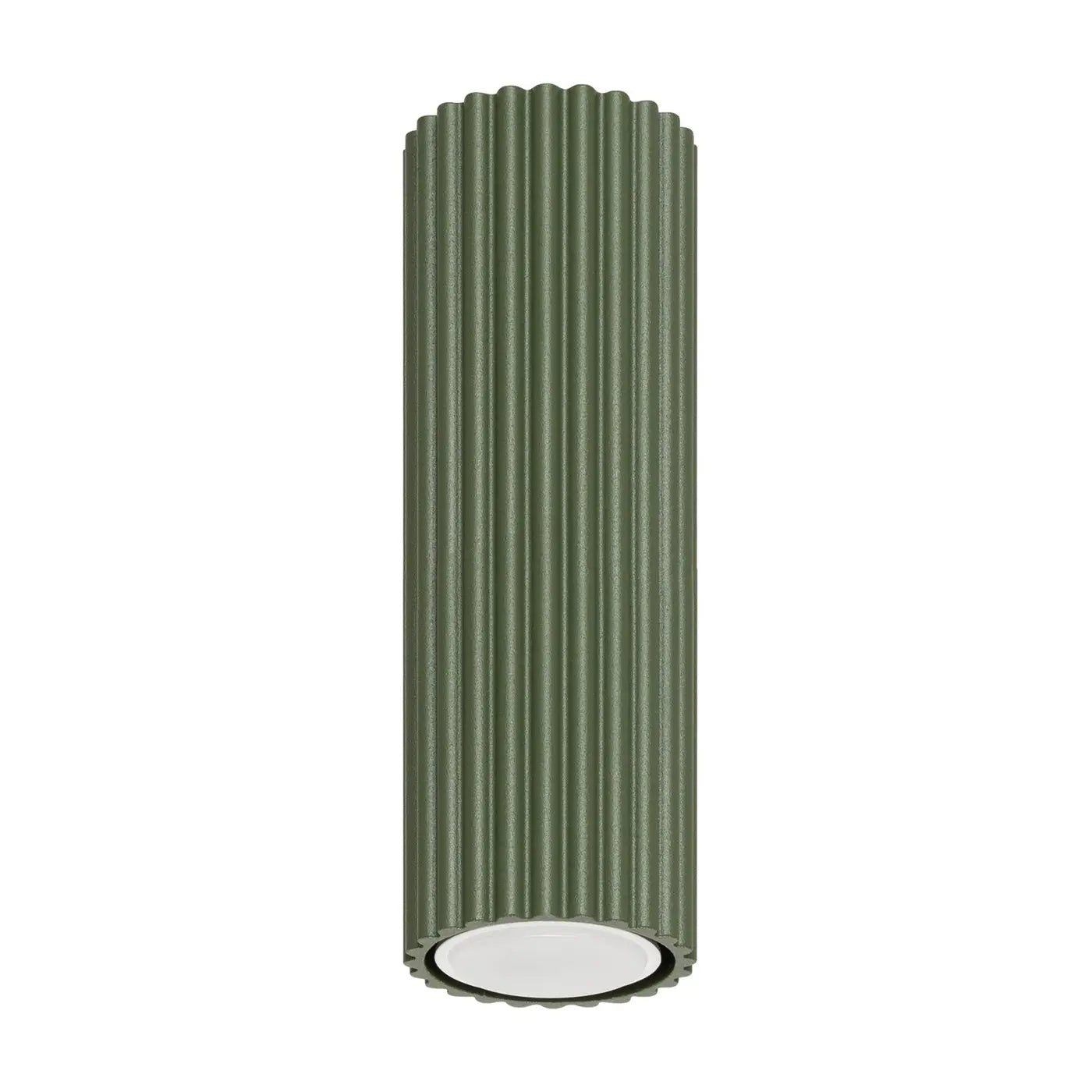 Modern olive green aluminium LED ceiling light | TOFOS