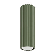 Modern olive green aluminium LED ceiling light | TOFOS