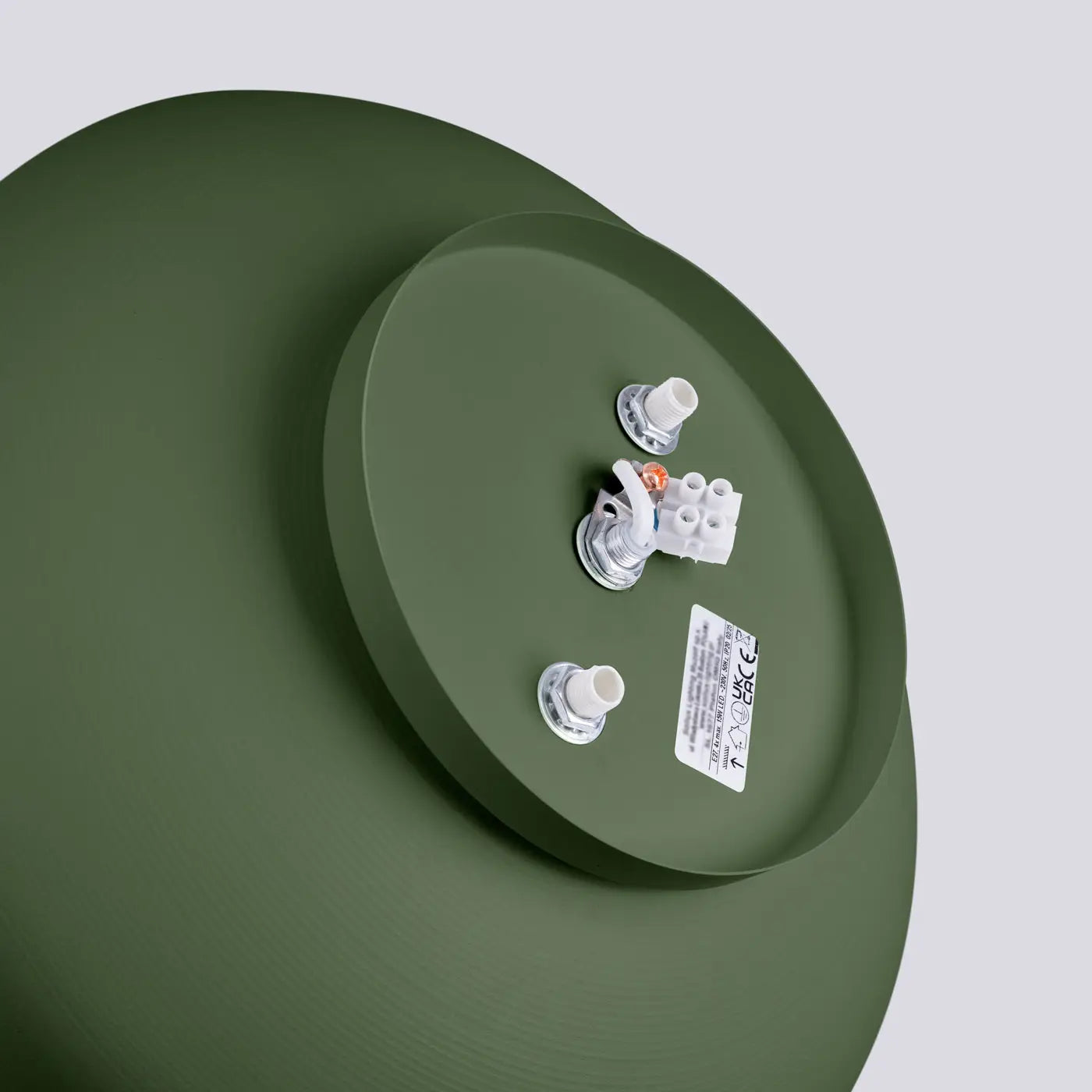 Modern olive green LED ceiling light | VUHAR